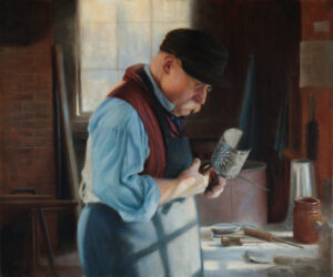 Mike Laiuppa Tinsmith of Sturbridge Village