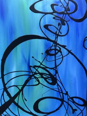 Michael Ingui Blue Teal Green