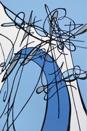 Michael Ingui Blue White Black