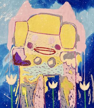 Adam Handler Girl with Flowers