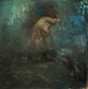 Aissulu Kadyrzhanova Woman in the Landscape